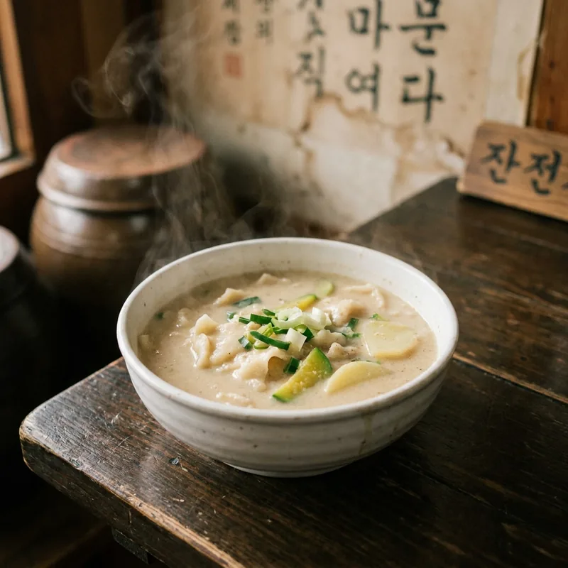 들깨 수제비